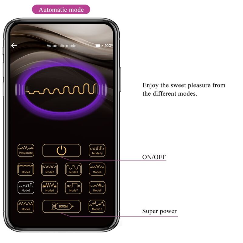 PRETTY LOVE - DOREEN ŒUF VIBRANT RECHARGEABLE VIOLET