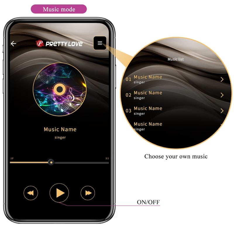 PRETTY LOVE - DOREEN ŒUF VIBRANT RECHARGEABLE VIOLET