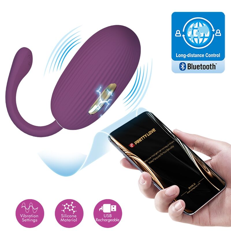 PRETTY LOVE - DOREEN ŒUF VIBRANT RECHARGEABLE VIOLET