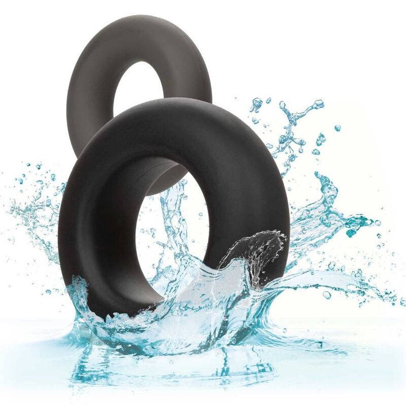 CALEXOTICS - ENSEMBLE ALPHA PROLONG AVEC 2 ANNEAUX GRIS