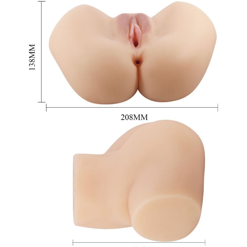 CRAZY BULL - VIBREUR VAGINAL ET ANAL RÉALISTE HAILEY