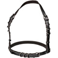 CALEXOTICS - EUPHORIA PLUS SIZE HARNAIS HALTER BOUCLE NOIR