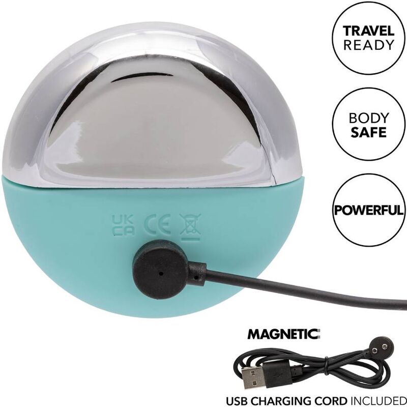 CALEXOTICS - STIMULATEUR OVATION ACCLAIM VERT AQUA