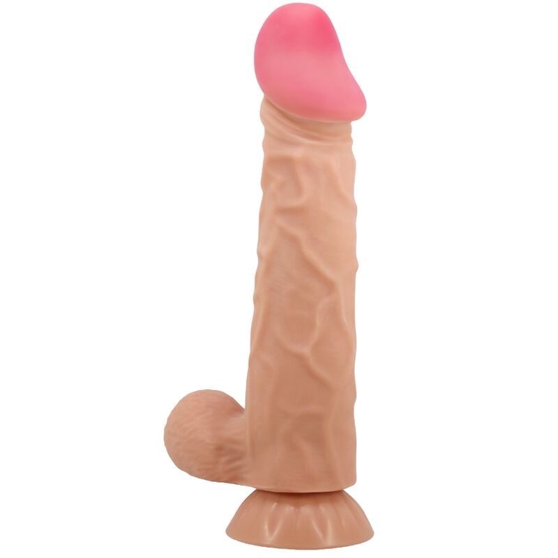 PRETTY LOVE - SÉRIE SLIDING SKIN DILDO RÉALISTE AVEC VENTOUSE SLIDING SKIN 24 CM