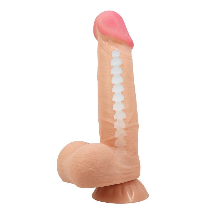 PRETTY LOVE - SLIDING SKIN SERIES DILDO RÉALISTE AVEC VENTOUSE GLISSANTE 21,8 CM