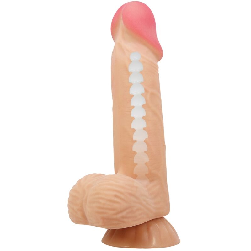 PRETTY LOVE - SLIDING SKIN SERIES DILDO RÉALISTE AVEC VENTOUSE EFFET PEAU GLISSANTE 20,6 CM