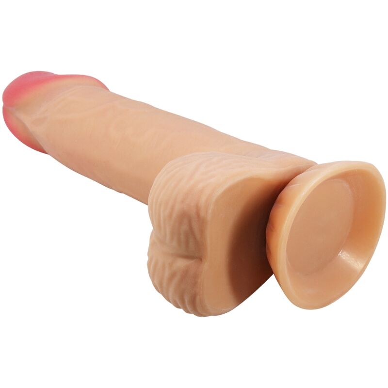 PRETTY LOVE - SLIDING SKIN SERIES DILDO RÉALISTE AVEC VENTOUSE EFFET PEAU GLISSANTE 20,6 CM