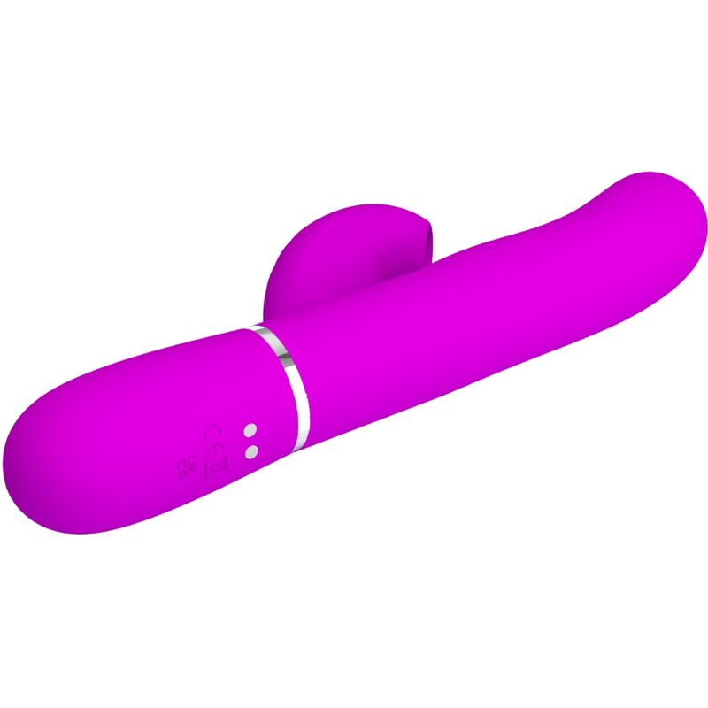 PRETTY LOVE - VIBROMASSEUR MULTIFONCTIONNEL 3 EN 1 POUR POINT G PERLITA VIOLET
