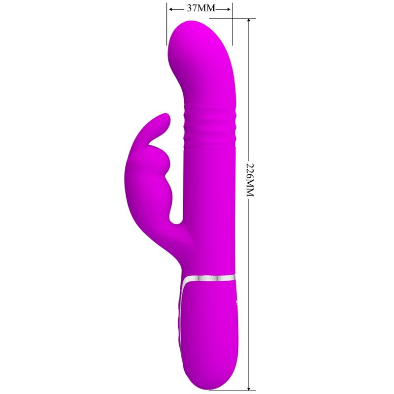PRETTY LOVE - COALE RABBIT VIBRATOR PERLES VIOLET