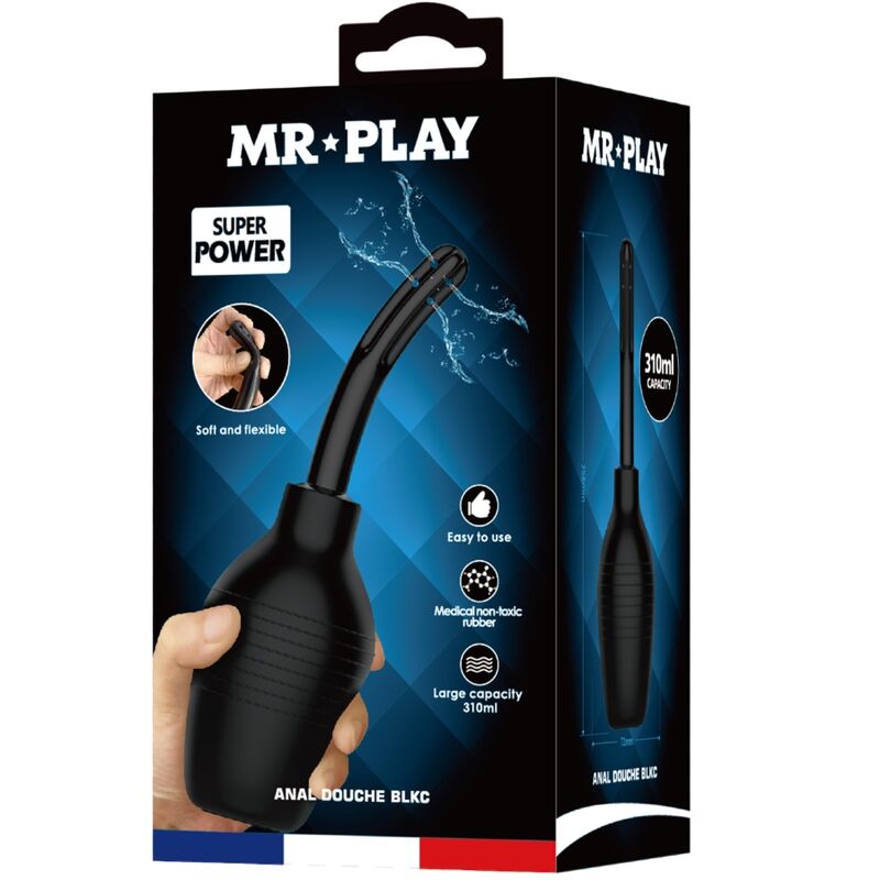 MR PLAY - DOUCHETTE ANALE BLKC SUPER POWER NOIRE