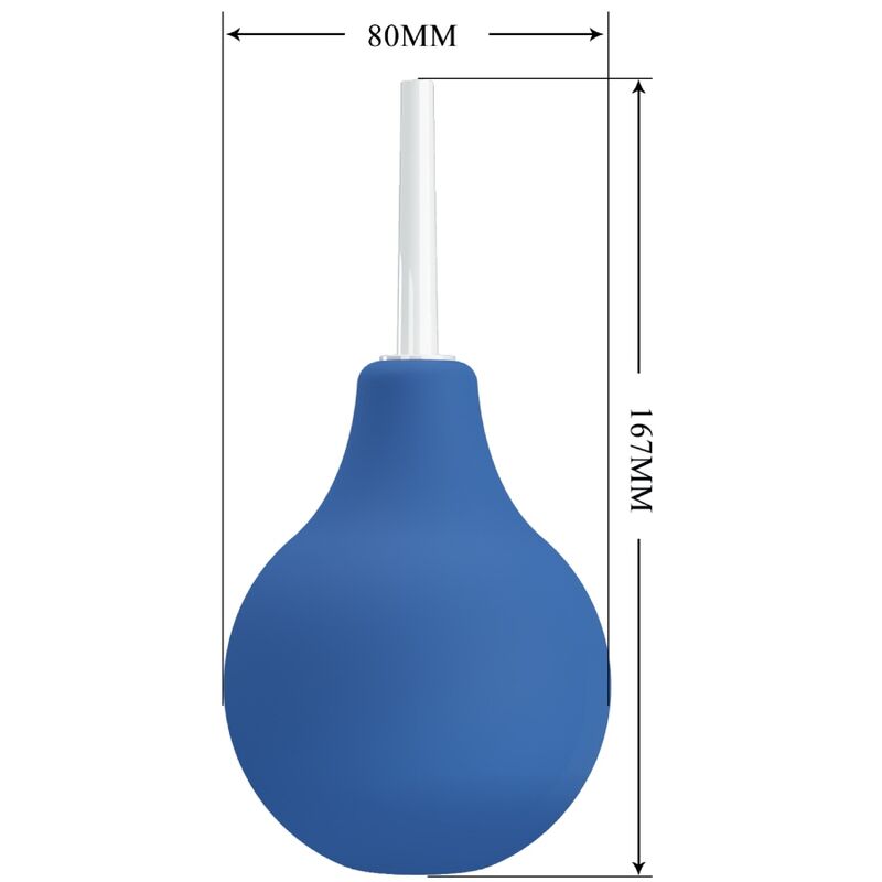 MR PLAY - DOUCHE ANALE BLEUE SUPER POWER BLUE