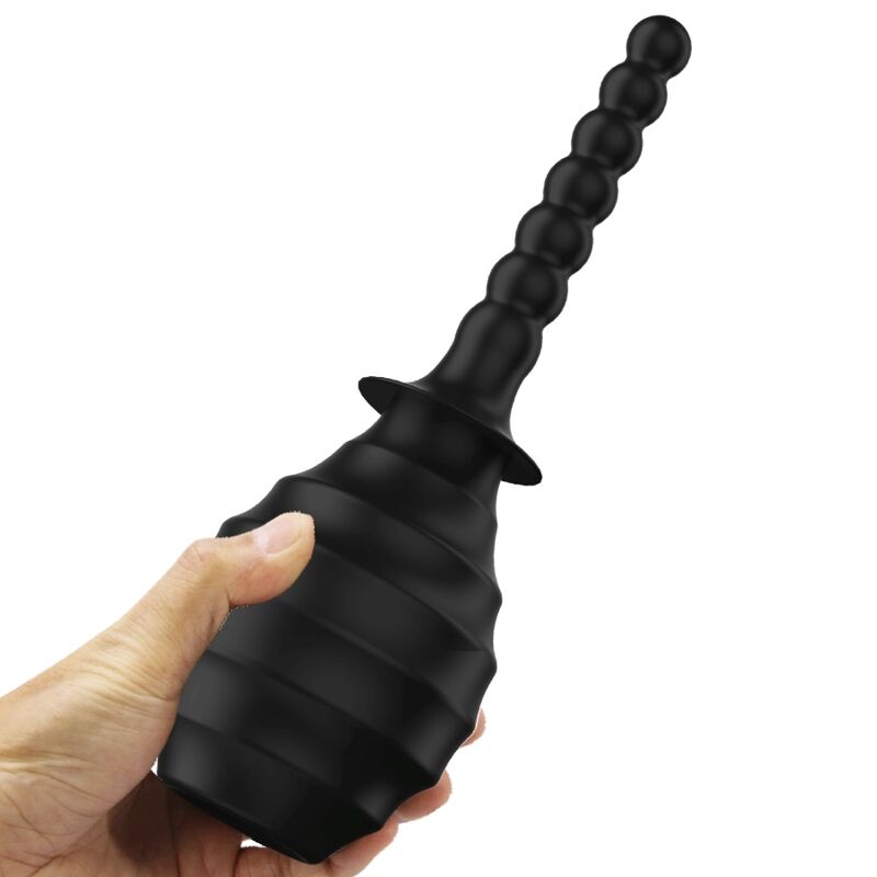 MR PLAY - VIBRATEUR PUISSANT AVEC TÉLÉCOMMANDE, PLUG ANAL, NOIR