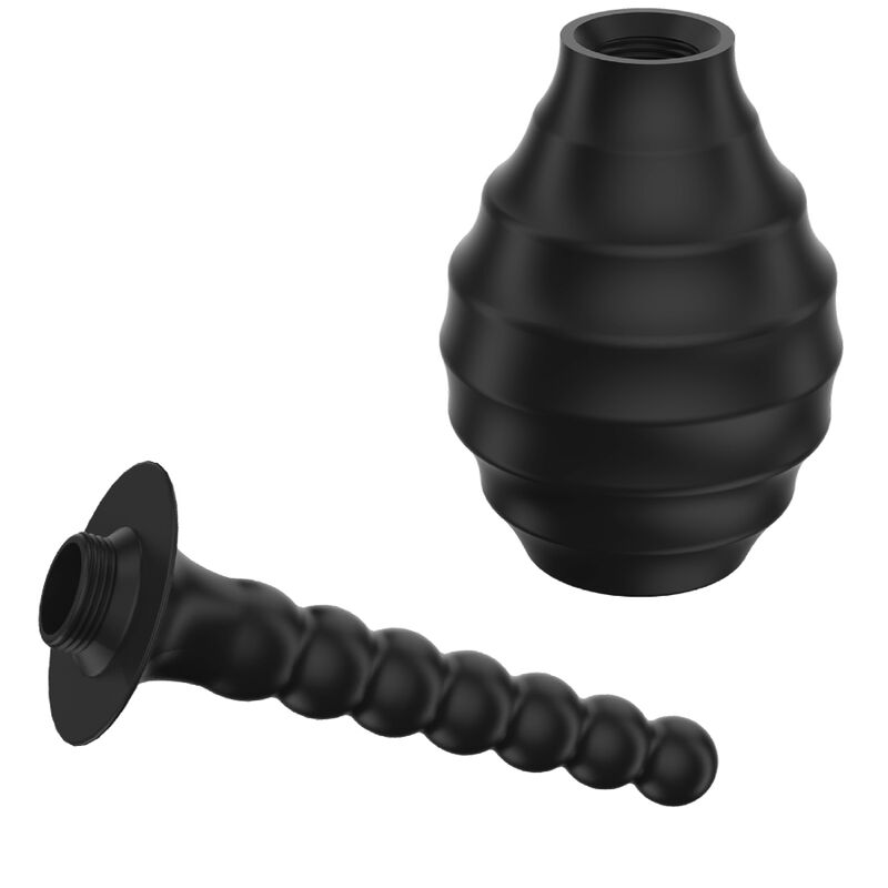 MR PLAY - VIBRATEUR PUISSANT AVEC TÉLÉCOMMANDE, PLUG ANAL, NOIR