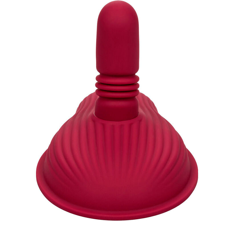CALEXOTICS - RIDER MASSAGEUR DOUBLE MOTEUR TÉLÉCOMMANDE ROUGE