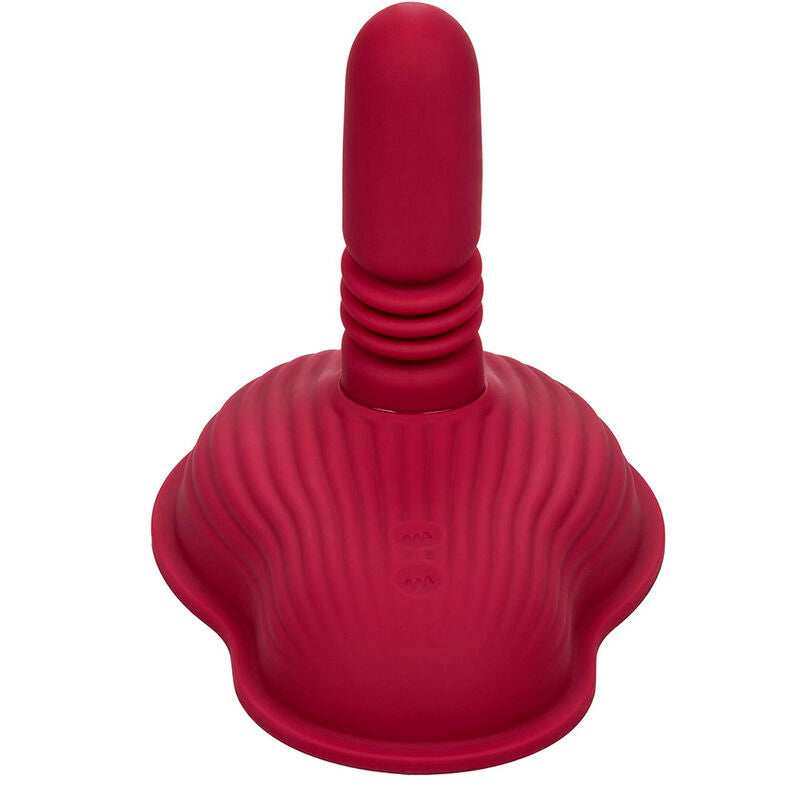 CALEXOTICS - RIDER MASSAGEUR DOUBLE MOTEUR TÉLÉCOMMANDE ROUGE