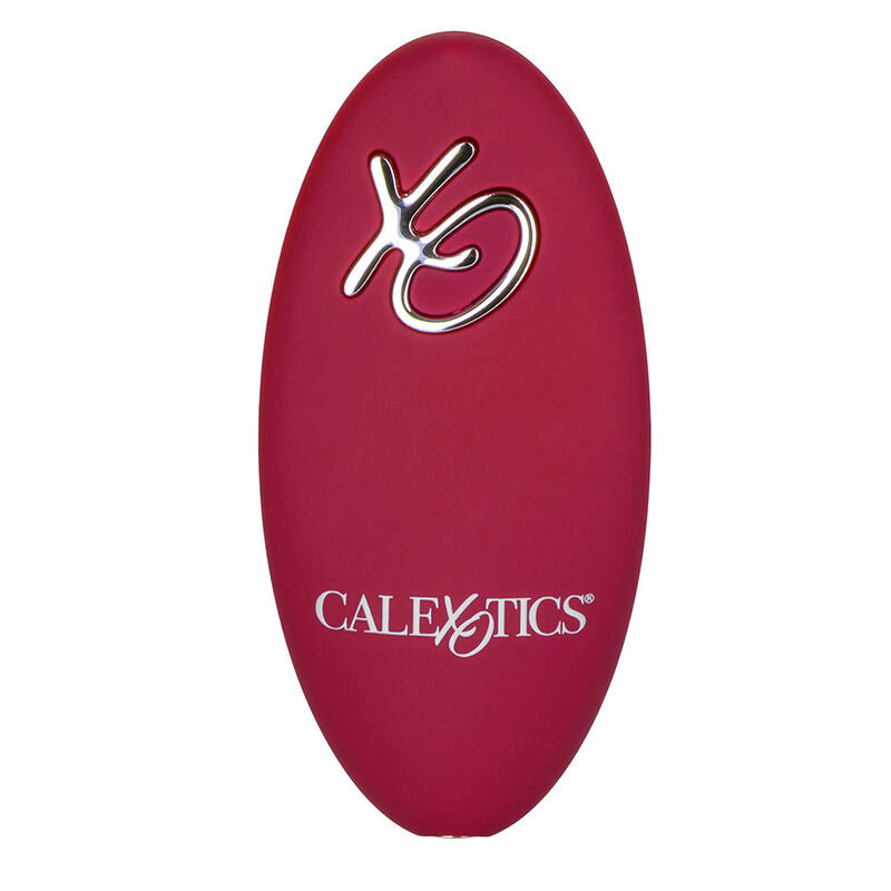 CALEXOTICS - RIDER MASSAGEUR DOUBLE MOTEUR TÉLÉCOMMANDE ROUGE