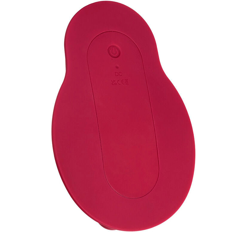 CALEXOTICS - RIDER MASSAGEUR DOUBLE MOTEUR TÉLÉCOMMANDE ROUGE