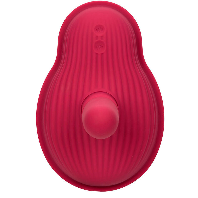 CALEXOTICS - RIDER MASSAGEUR DOUBLE MOTEUR TÉLÉCOMMANDE ROUGE