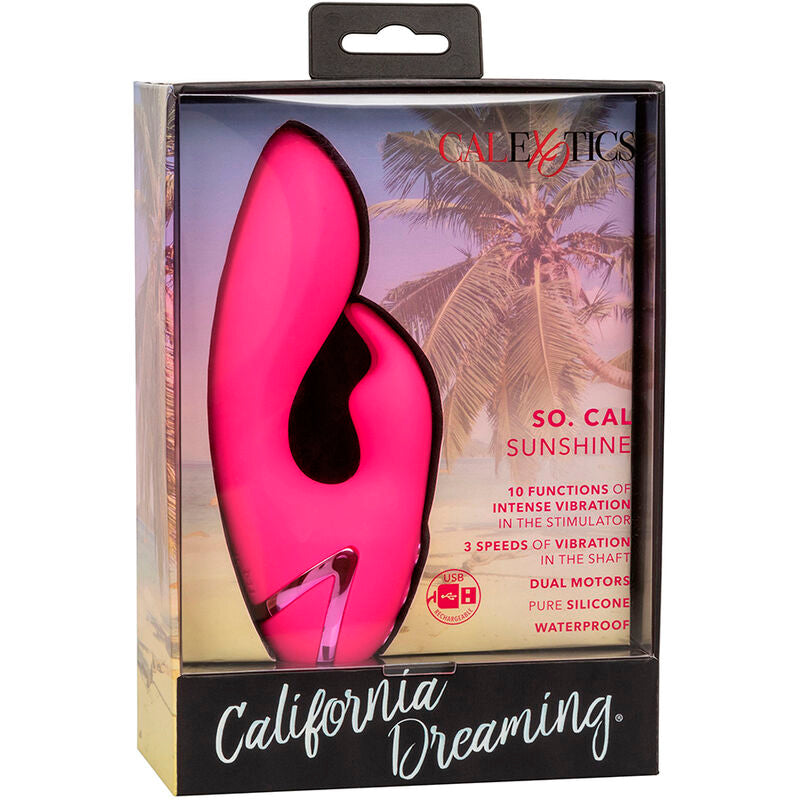 CALEXOTICS - VIBRATEUR LAPIN SO. CAL SUNSHINE FUCHSIA DE CALIFORNIA DREAMING