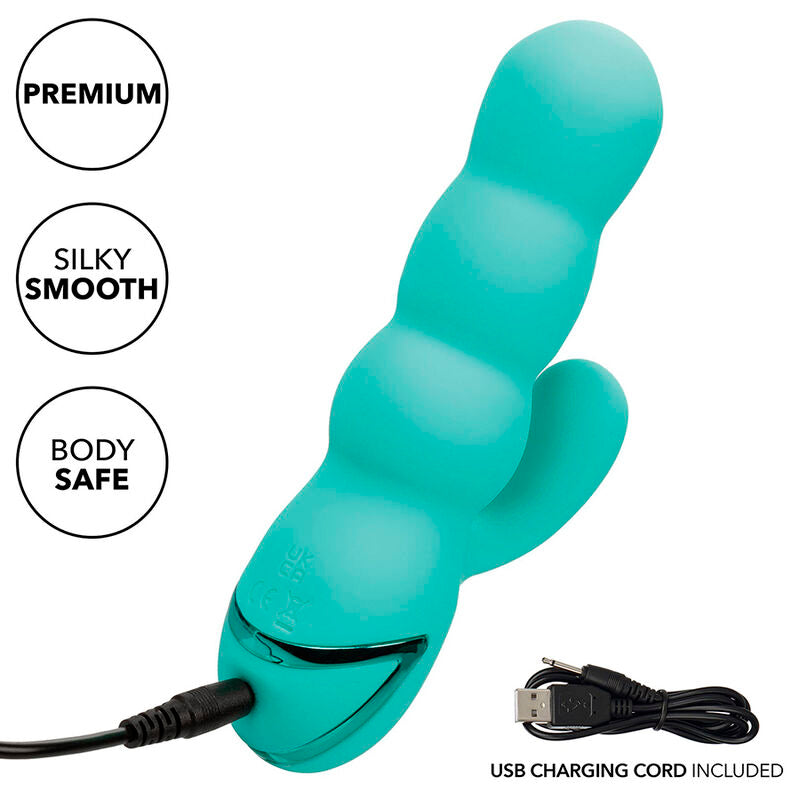 CALEXOTICS - VIBREUR LAPIN DEL MAR DIVA AQUA VERT DE CALIFORNIA DREAMING