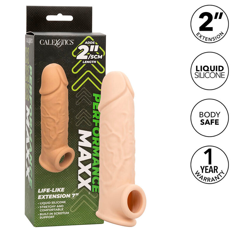CALEXOTICS - PERFORMANCE MAXX EXTENSION RÉALISTE 7 PEAU CLAIRE