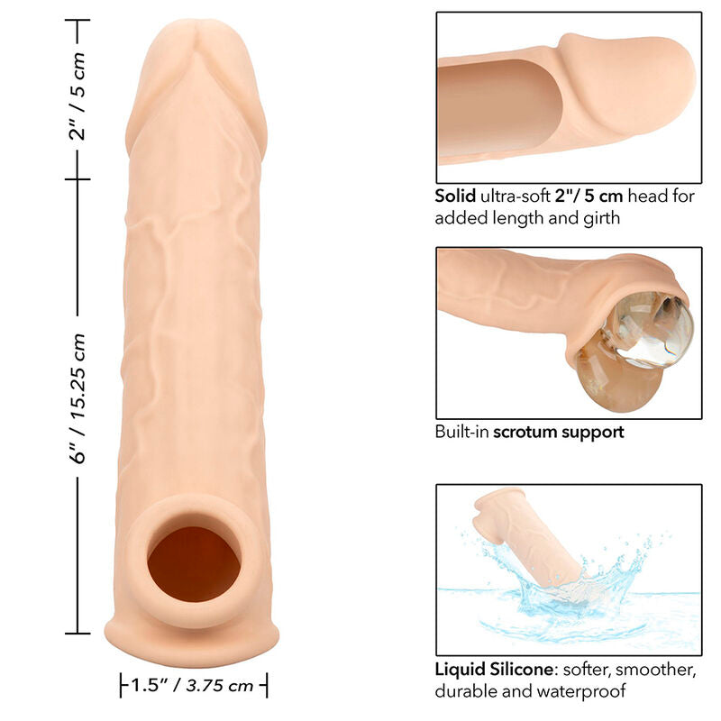 CALEXOTICS - PERFORMANCE MAXX EXTENSION RÉALISTE 8 PEAU CLAIRE