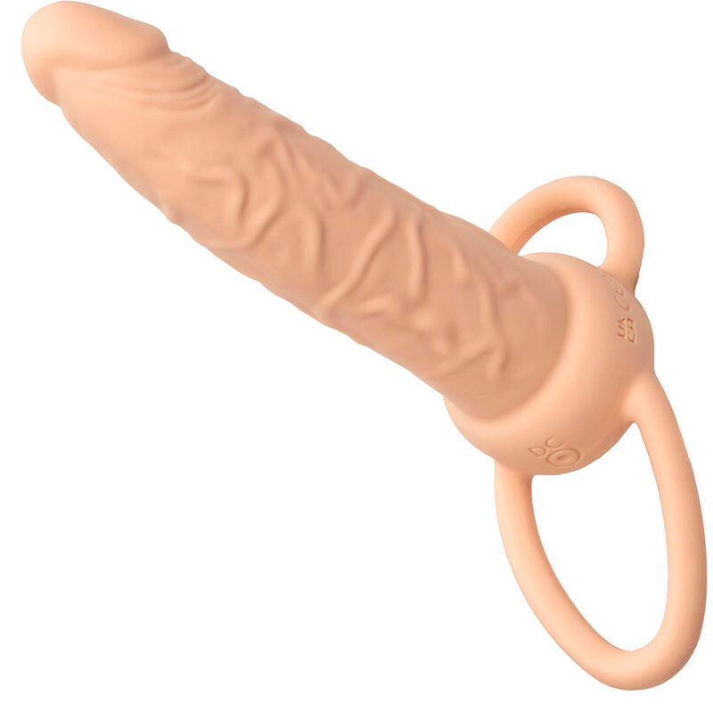 CALEXOTICS - PERFORMANCE MAXX WIEDERAUFLADBARER DUAL PENETRATOR, HELLE HAUT