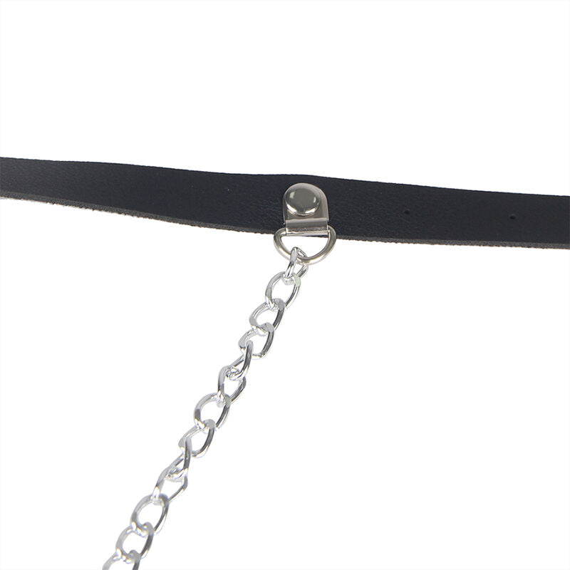 SUBBLIME - HARNAIS EN CUIR NOIR TAILLE UNIQUE