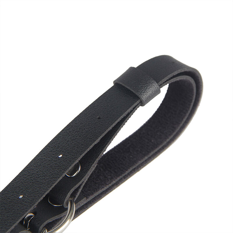 SUBBLIME - HARNAIS EN CUIR NOIR TAILLE UNIQUE