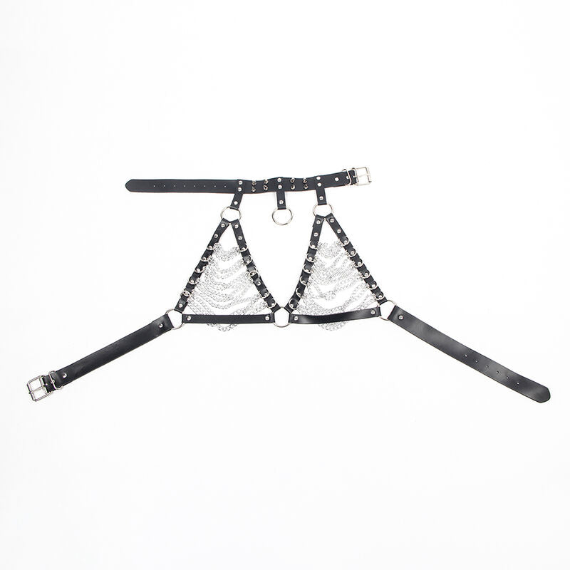 SUBBLIME - SOUTIEN-GORGE HARNAIS ET COLLIER À CHAÎNES TAILLE UNIQUE