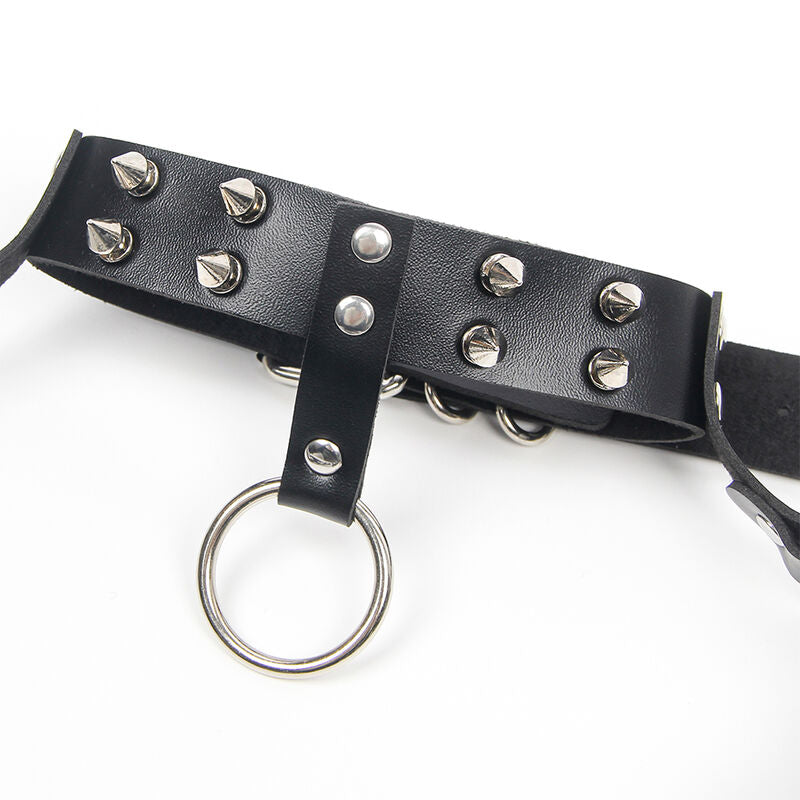 SUBBLIME - SOUTIEN-GORGE HARNAIS ET COLLIER À CHAÎNES TAILLE UNIQUE