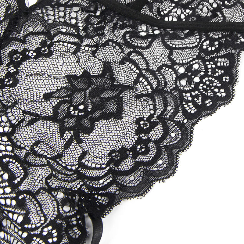 SUBBLIME - DÉGUISEMENT POLICIER BODY DENTELLE NOIRE S/M