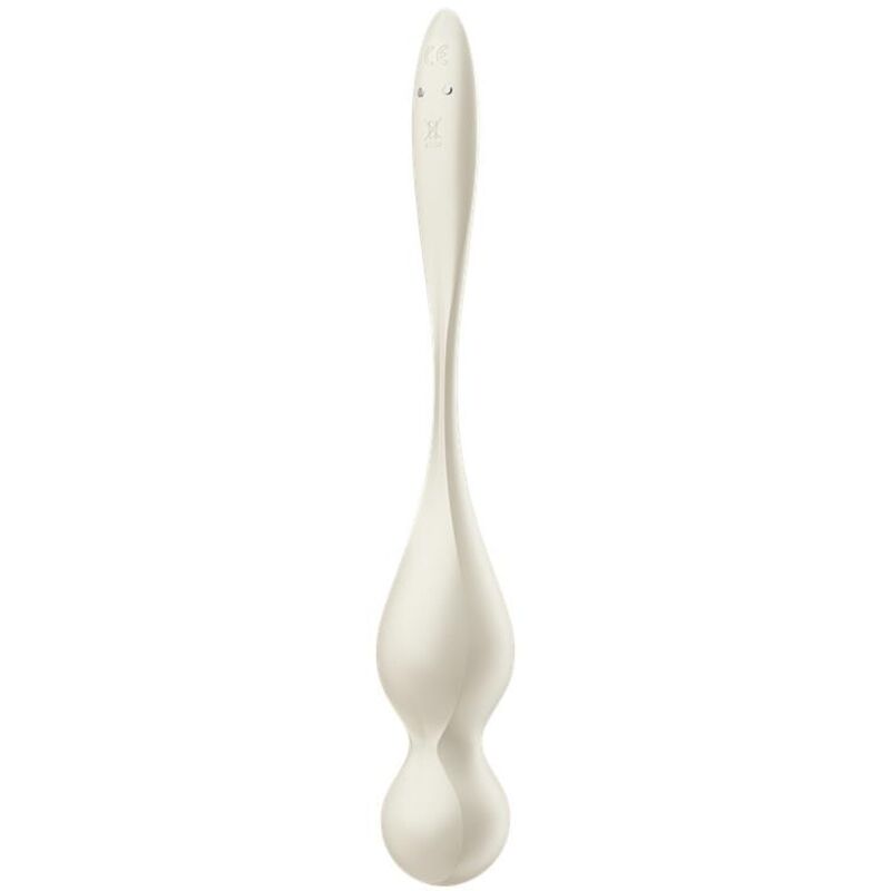 SATISFYER - LOVE BIRDS BOULES VIBRANTES CÔNES BLANCS