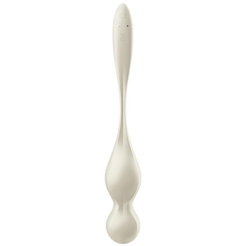 SATISFYER - LOVE BIRDS BOULES VIBRANTES CÔNES BLANCS