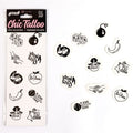 SECRET PLAY - COFFRET DE 10 TATOUAGES ÉPHÉMÈRES DE LA COLLECTION SPICY