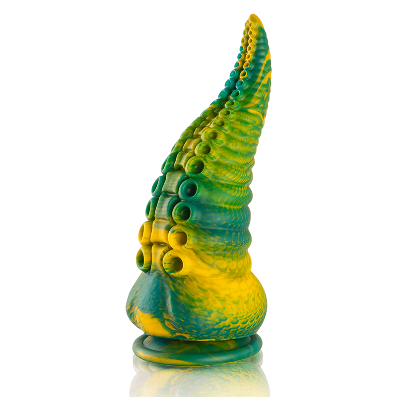 EPIC - GODEMICHET TENTAULE VERT CETUS, GRANDE TAILLE