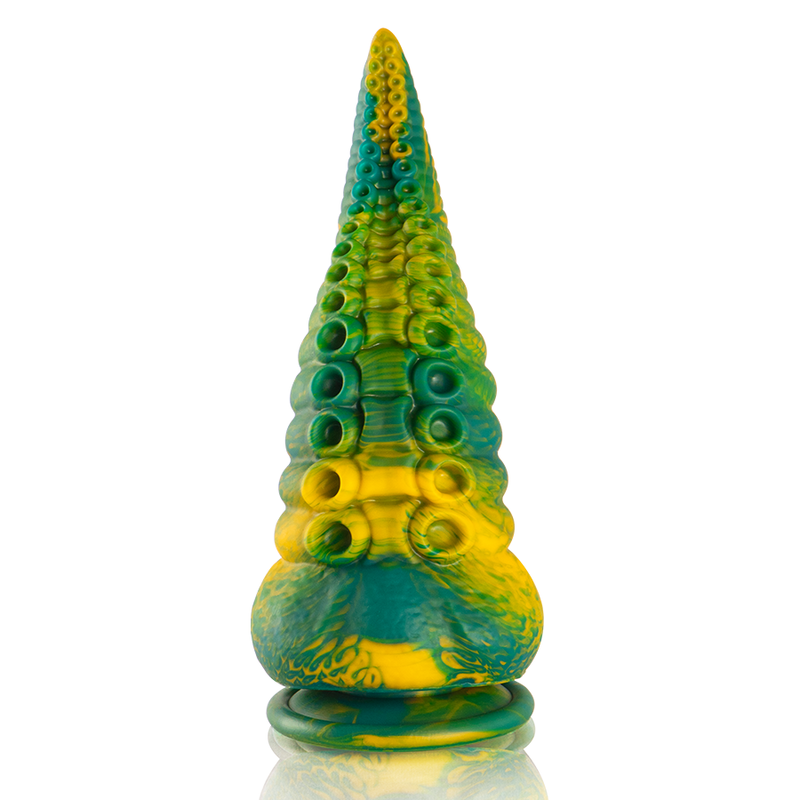 EPIC - GODEMICHET TENTAULE VERT CETUS, GRANDE TAILLE