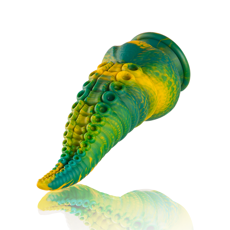 EPIC - GODEMICHET TENTAULE VERT CETUS, GRANDE TAILLE
