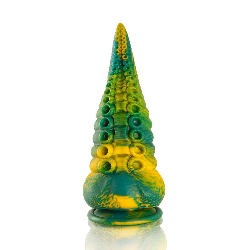 EPIC - GODEMICHET TENTACULE VERT CETUS, PETITE TAILLE
