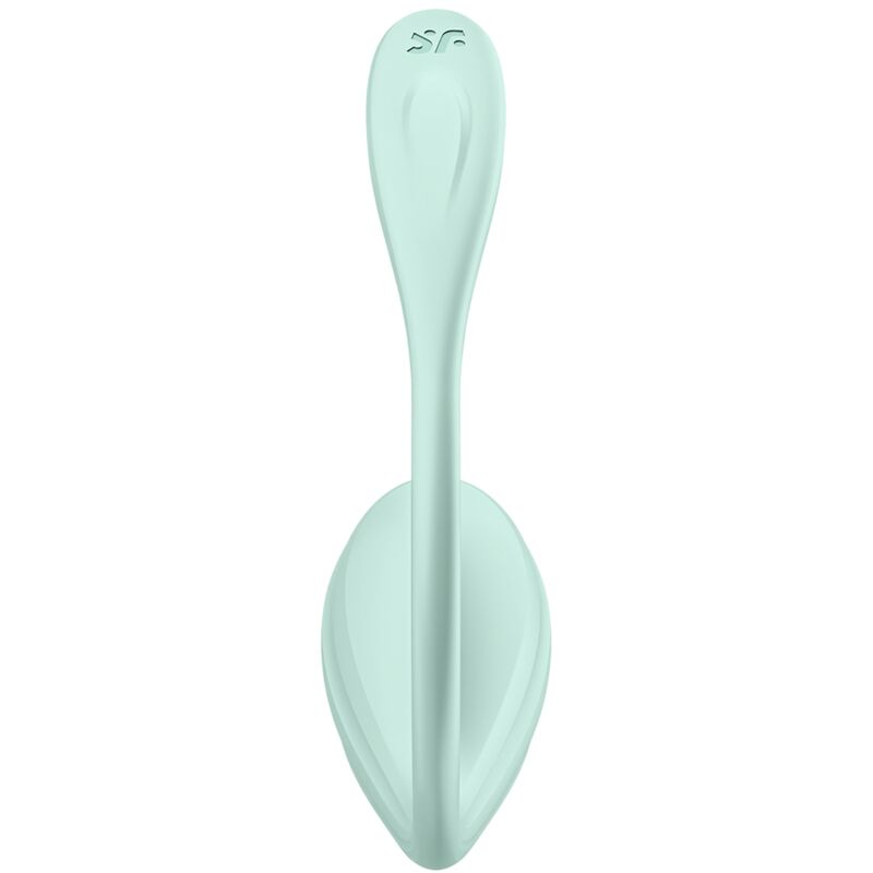 SATISFYER - STIMULATEUR DU POINT G SMOOTH PETAL VERT D'EAU APPLICATION GRATUITE