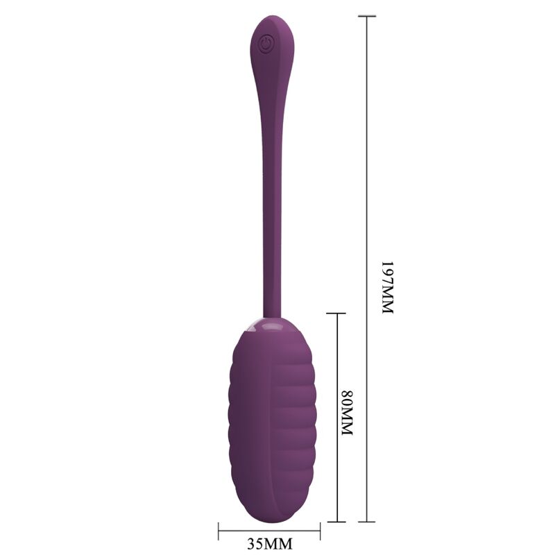 PRETTY LOVE - CASPER ŒUF VIBRANT RECHARGEABLE LILA