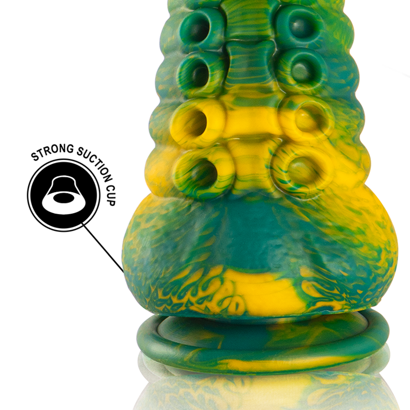 EPIC - GODEMICHET TENTACULE VERT CETUS, PETITE TAILLE