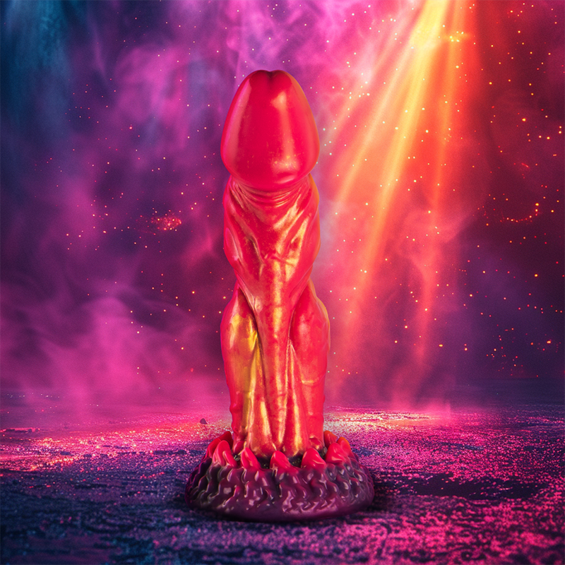 ÉPIQUE - DILDO DE CERBÈRE FEU MYTHOLOGIQUE