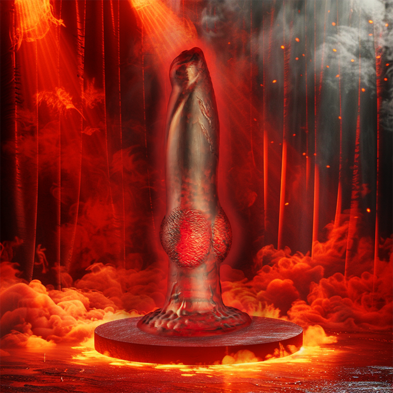 EPIC - PROMETHEUS DILDO TITAN EN FLAMMES TÉLÉCOMMANDE RECHARGEABLE
