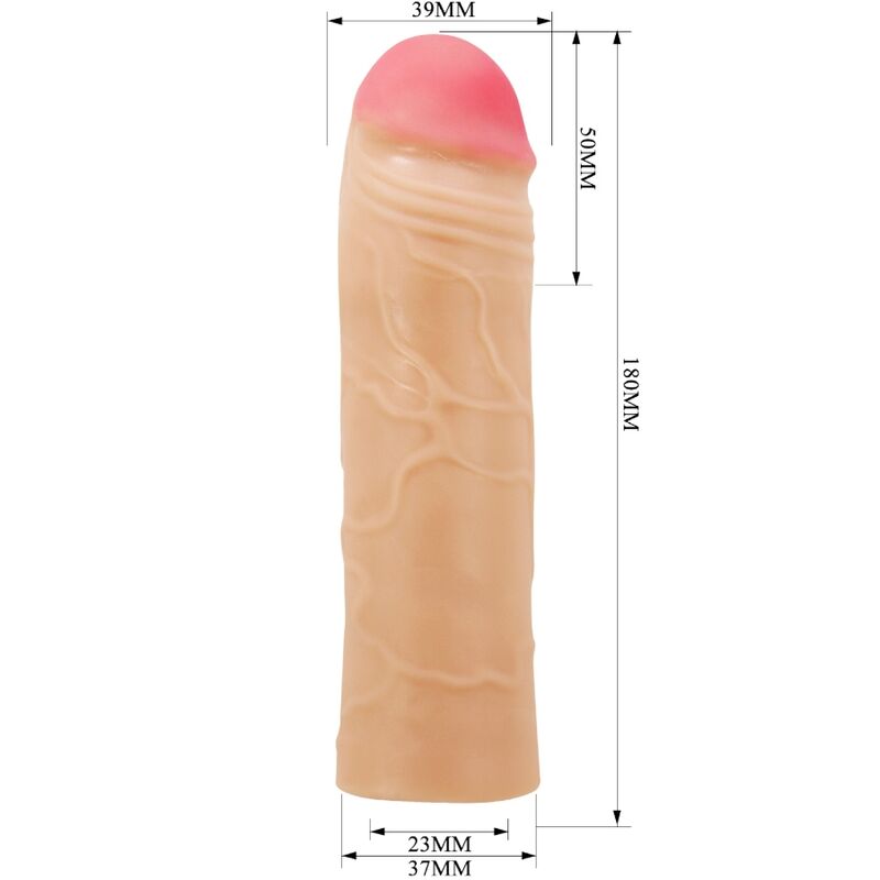 PRETTY LOVE - CHANE RALLONGE DE PÉNIS EN SILICONE CHAIR