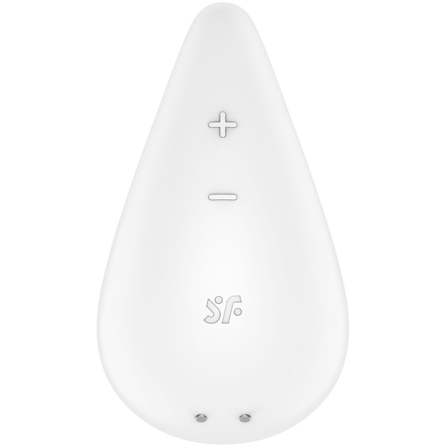 SATISFYER - DEW DROP VIBRATEUR À POSER BLANC
