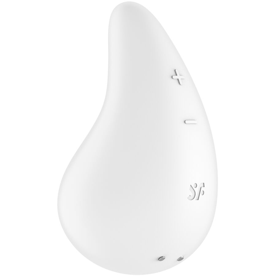 SATISFYER - DEW DROP VIBRATEUR À POSER BLANC