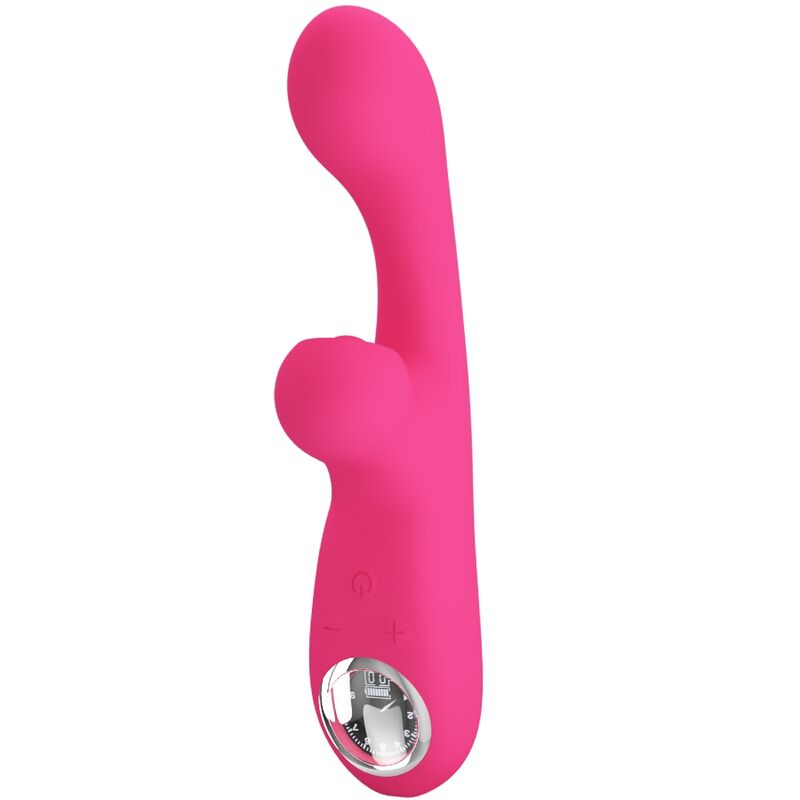 PRETTY LOVE - VIBROMASSEUR SKYLAR STIMULATOR ROSE
