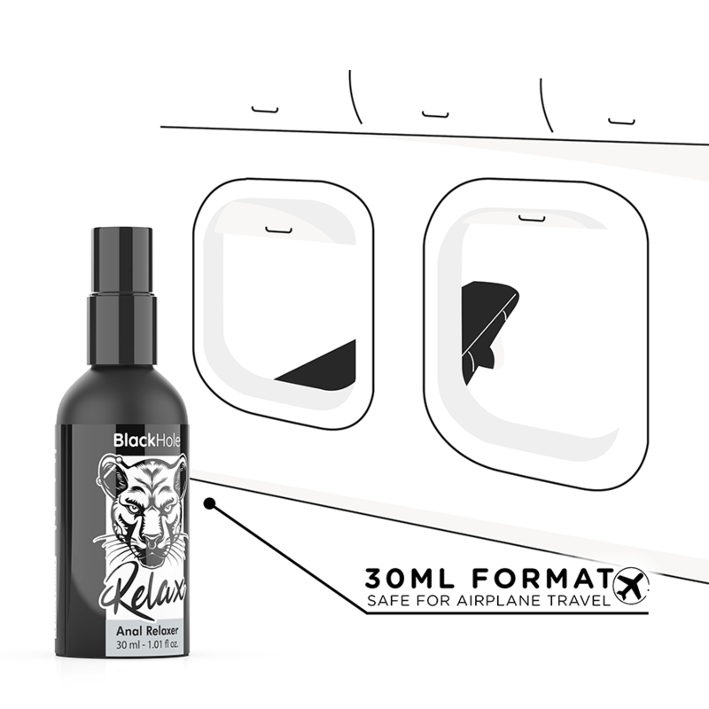 BLACK HOLE - SPRAY DÉTENTE ANALE EXPLORER 30 ML