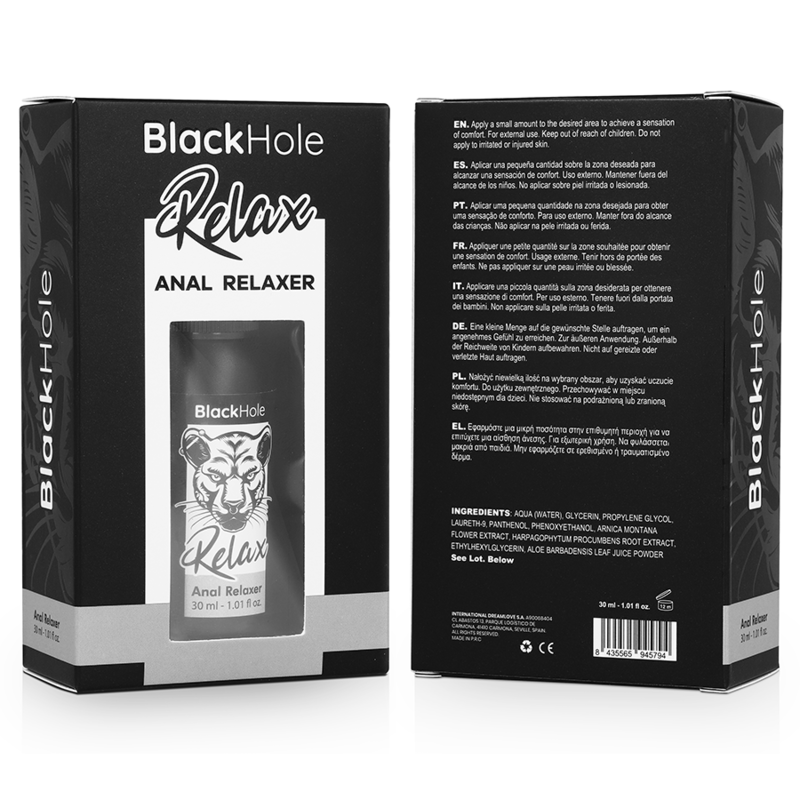 BLACK HOLE - SPRAY DÉTENTE ANALE EXPLORER 30 ML